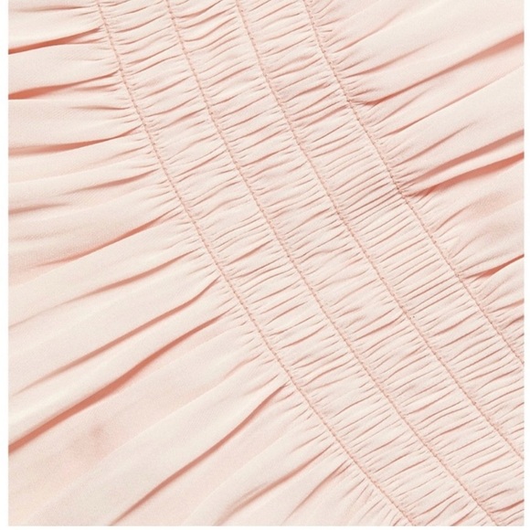 PAIGE | Odalynn Square-Neck Long-Sleeve Peplum Peasant Top Size L - Picture 5 of 13